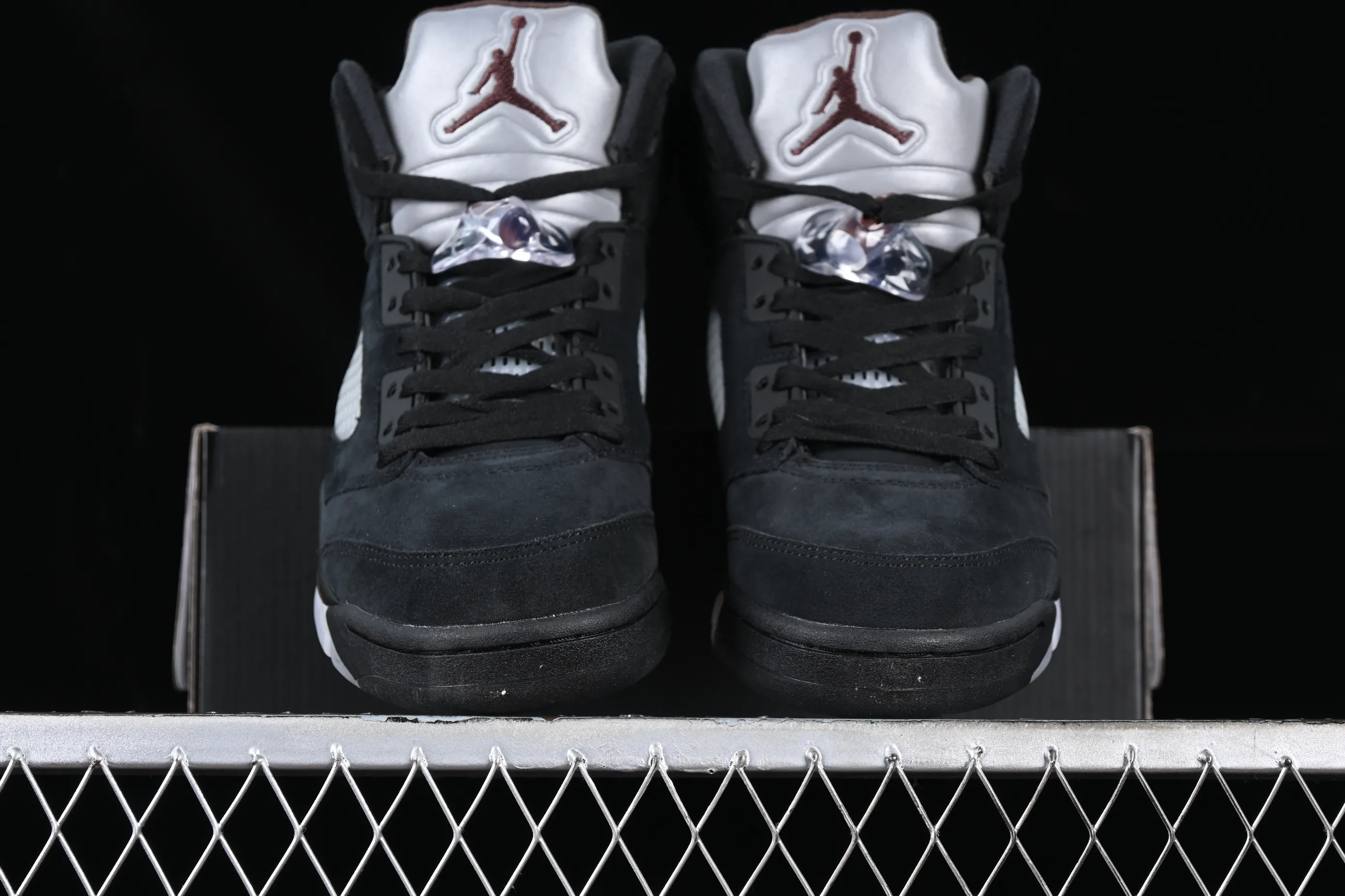 All categories Air Jordan Jordan series basketball shoes Air Jordan 5 A Ma Maniére x Air Jordan 5 "Black" AJ5 Joe 5 suede black FD1330-001
